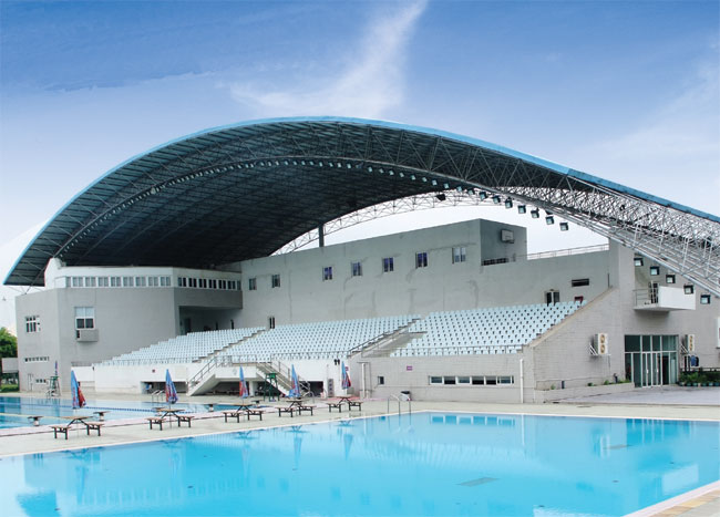 和田游泳馆网架